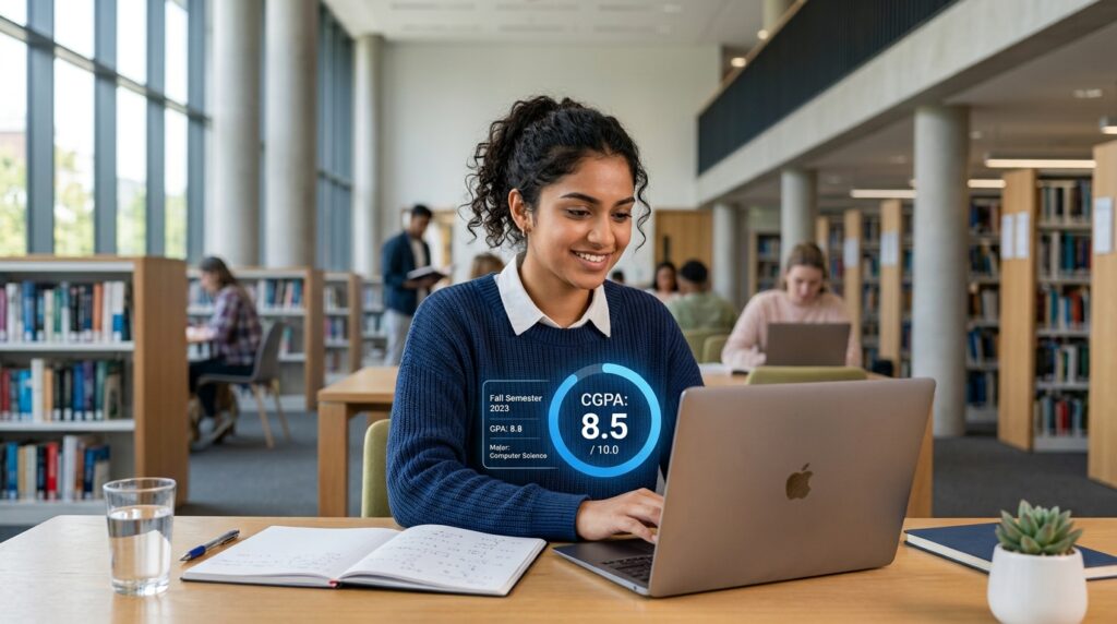 Convert CGPA to Percentage using simple formulas and examples in 2026