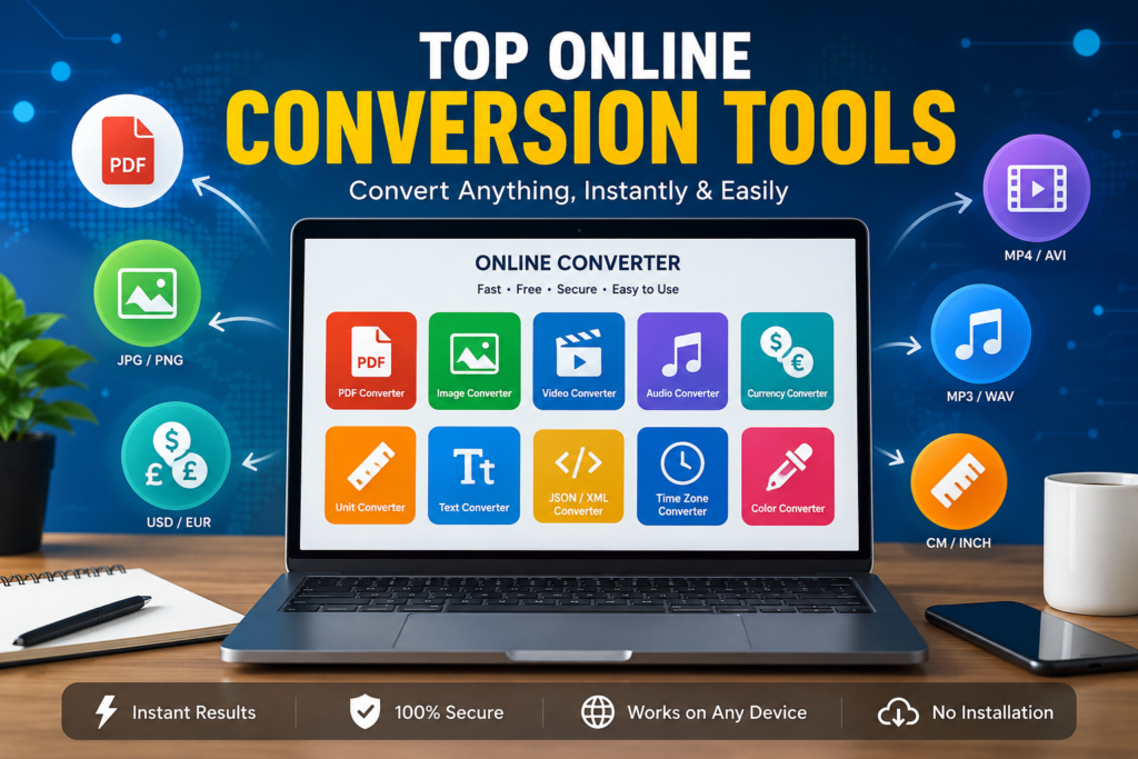 Top Online Conversion Tools 10 Most Used Tools in 2026